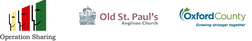 Operation Sharing Old St. Paul's and Oxford County logo