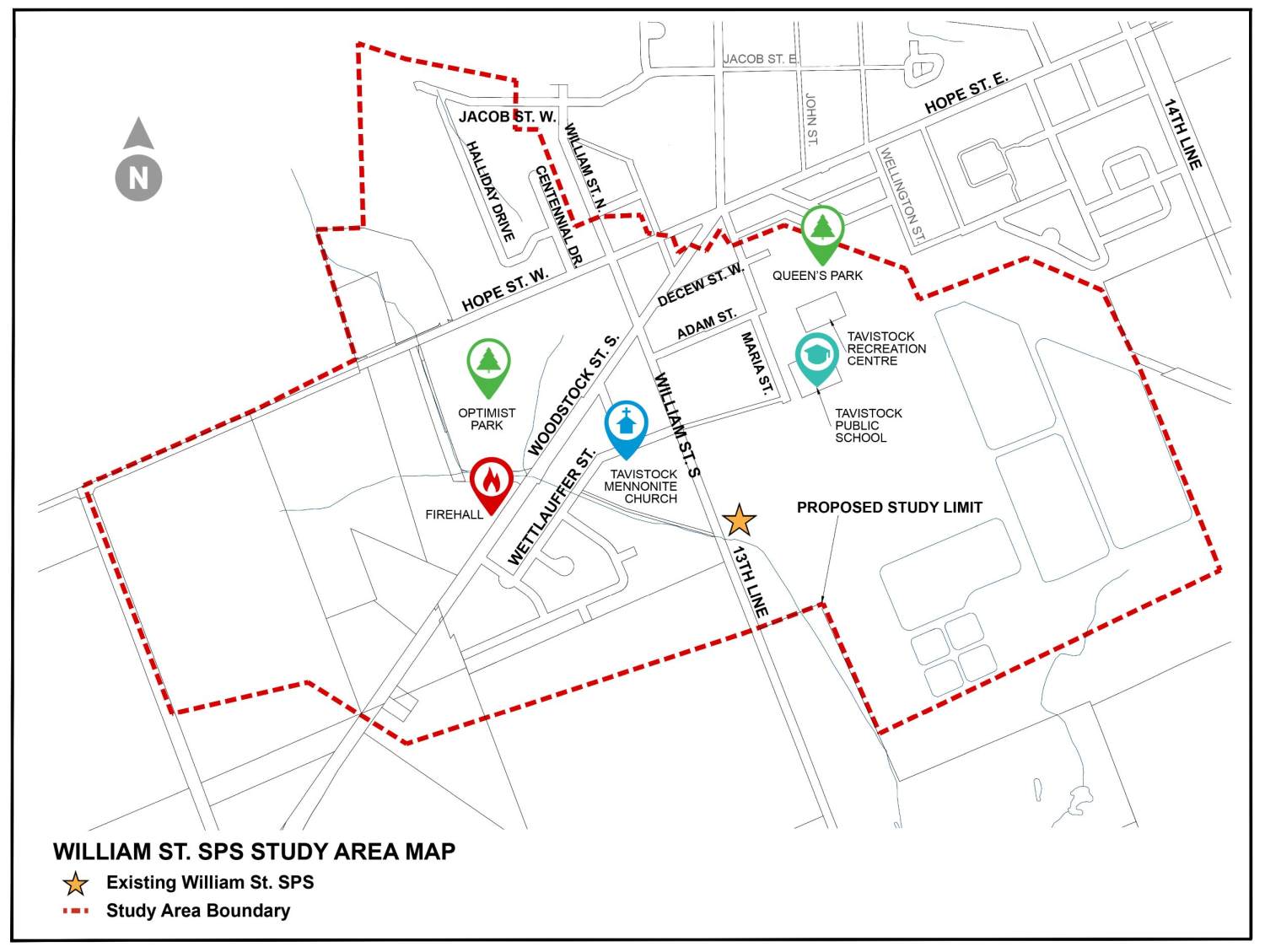 map of study area