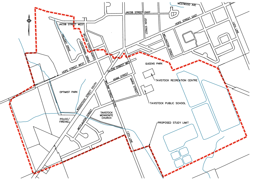 map of study area