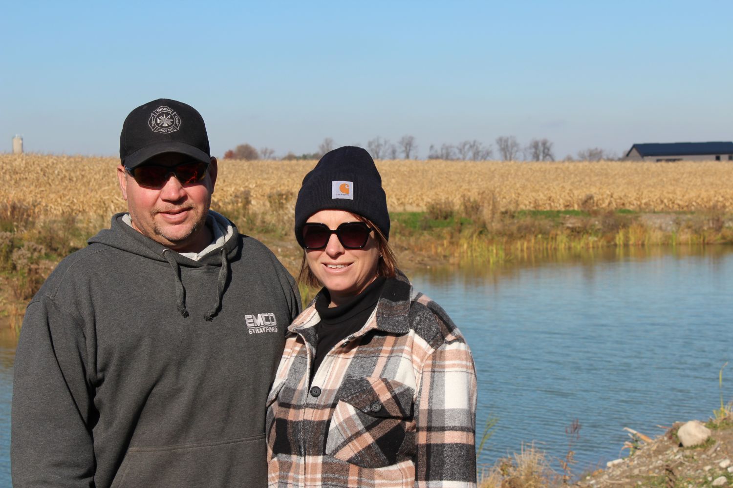 Oxford Stewardship Award nominee Paul Brenneman with wife Katherine