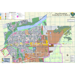 thumbnail of Woodstock Zoning map